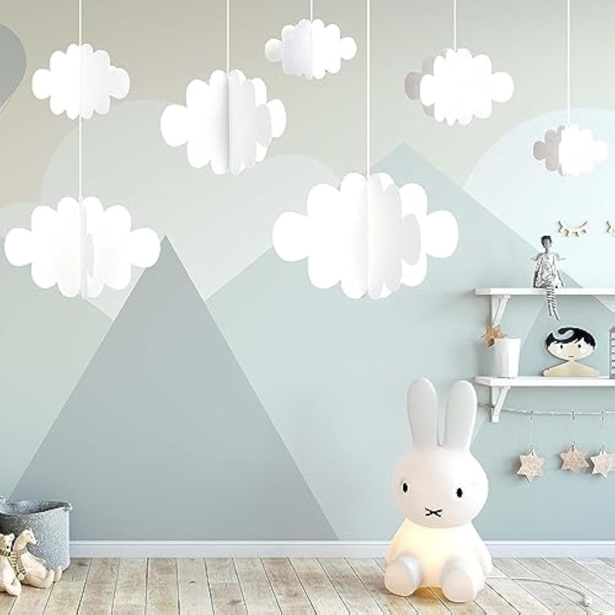 3D Cloud Decorations Hanging Clouds for Ceiling Decor