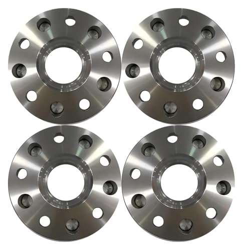Entretoises de roue hubcentriques 30mm en alliage d'aluminium argent pour Jeep