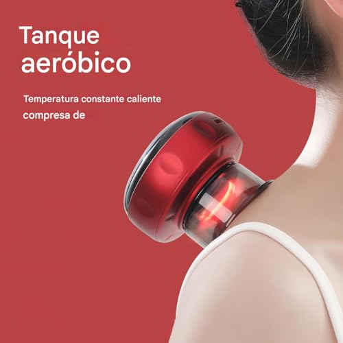 Ventouses électriques à douze modes réglables pour massage du dos