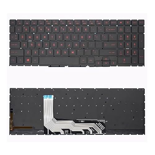 Clavier HP OMEN 15-EK 15-en TPN-Q236 TPN-Q238 noir écarlate