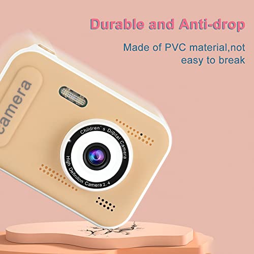 Mini cámara digital para niños 1080P con pantalla IPS 2.4" miniatura 6