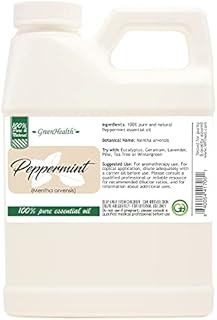 16 fl oz - Peppermint Essential Oil 100% Pure, Uncut - GreenHealth
