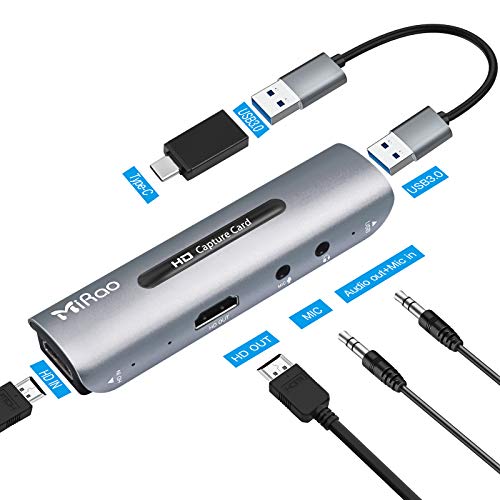 キャプチャカード 4K HDMI オーディオビデオキャプチャカード Z51 4K ビデオキャプチャカード HDMI 互換オス - USB メス