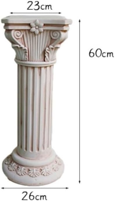 Roman Pillars Decor European Roman Pillar Column Pedestal Stand for Wedding Home Garden Indoor Outdoor Decoration Garden Plinth