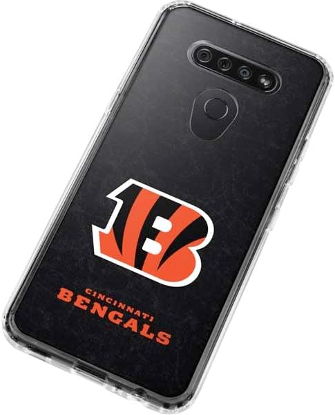 Miniatura 3 de Skinit Clear Phone Case Compatible with LG K51/Q51 - Officially Licensed NFL Cincinnati Bengals - Distressed Design