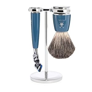 MÜHLE Rasierset – reines Dachshaar – Gillette Fusion