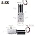 MECCANIXITY DC 12V High Torque Turbine Worm Geared Motor with 8mm Shaft 30RPM Geared Motor with Wire for Electric Fireplace