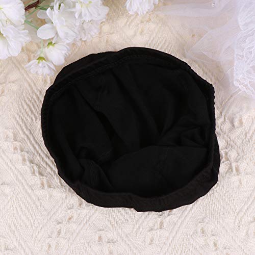 HEALLILY Tampas de CÃºpula Perucas ElÃ¡sticas Cap Spandex Estilo Peruca ChapÃ©u para Mulheres Dos Ho