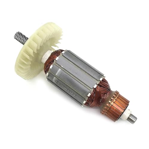 AC220-240V 9-Teeth Drive Shaft Armature Rotor Stator,(Compatible For Makita,for 5704R 5806R 5704RK 518629-3 516489-7 5806B)(1pcs)