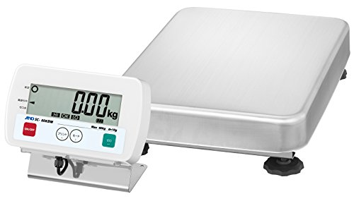 A&D hoEhZp[g͂ SC-60KBM (Zp[g^) Ђ傤:60kg ŏ\:0.01kg M@:300(W)*380(D)mm JCSSZt
