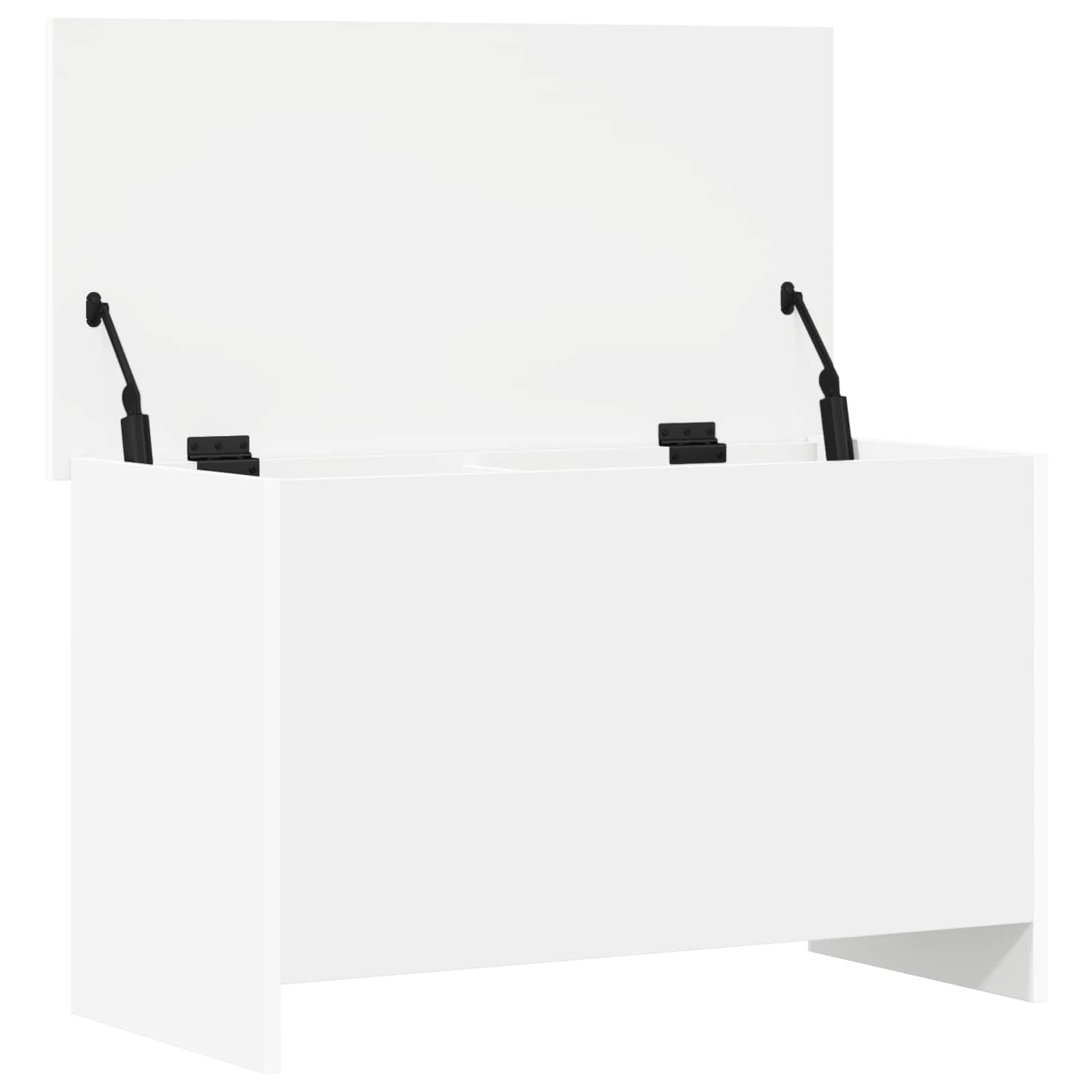 Générique Aufbewahrungsbox, Weiß, 80 x 40 x 50 cm, Holz, Technikholz | Rechteckig, modern, großer Raum, einfache Montage, einfache Pflege, für Schlafzimmer und Flur