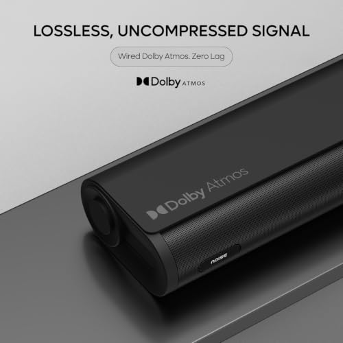 Noise Newly launched Homestage 5.1 Ch Soundbar with 500W Powerful Sound, Dolby Atmos, 6.5" Wired Subwoofer, 2 Rear Surround Speakers, HDMI, Bluetooth 5.3, USB & AUX, Multiple EQ Modes - (Black) Price: Buy Noise Newly launched Homestage 5.1 Ch Soundbar with 500W Powerful Sound, Dolby Atmos, 6.5" Wired Subwoofer, 2 Rear Surround Speakers, HDMI, Bluetooth 5.3, USB & AUX, Multiple EQ Modes - (Black) Online in India -Amazon.in - Image 3