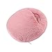 VOSAREA Chauffe-Pieds Chauffants Moelleux Épais Chauffe-Pieds en Peluche USB Pantoufles Chauffantes Électriques Chaussures Chauffantes Électriques Chaussures d'hiver pour Adulte Rose