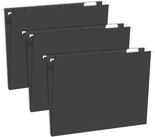 GOGODUCKS Carpetas decorativas para colgar, archivador, tamaño carta con pestaña ajustable de corte 15, duradero, 12 bonitos diseños surtidos, 36