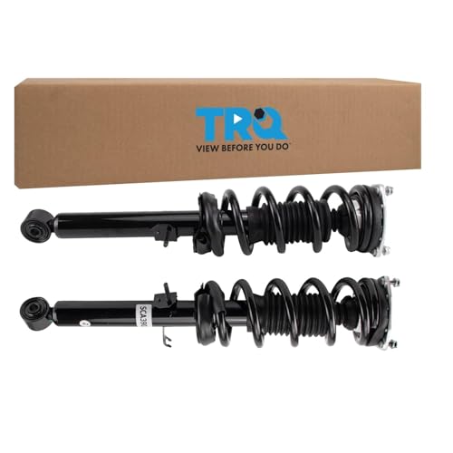 TRQ Front Strut & Spring Assembly Set Compatible with 09-18 Nissan 370Z INFINITI G37 Q60