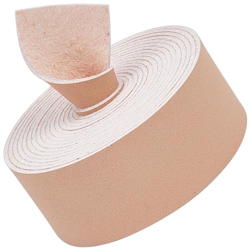 ARTIGIANATO FAI DA TE: strisce di pelle fai-da-te fai-da-te per realizzare portachiavi, cinture formali, piccoli tag, tiri per maniglie in pelle per mobili, Bracciali alla moda, cinture tattiche, bretelle e altri oggetti. È il regalo perfetto per gli amanti del fai da te, amici e famiglia