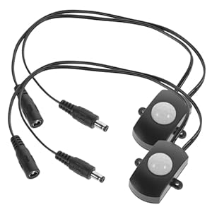 Hoement VUAQK059 Bewegungsaktivierter Wandschalter 2 Stück