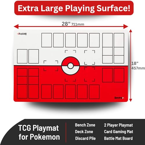Amazon.com: The Gaming Mat Company: Pokemon Mats