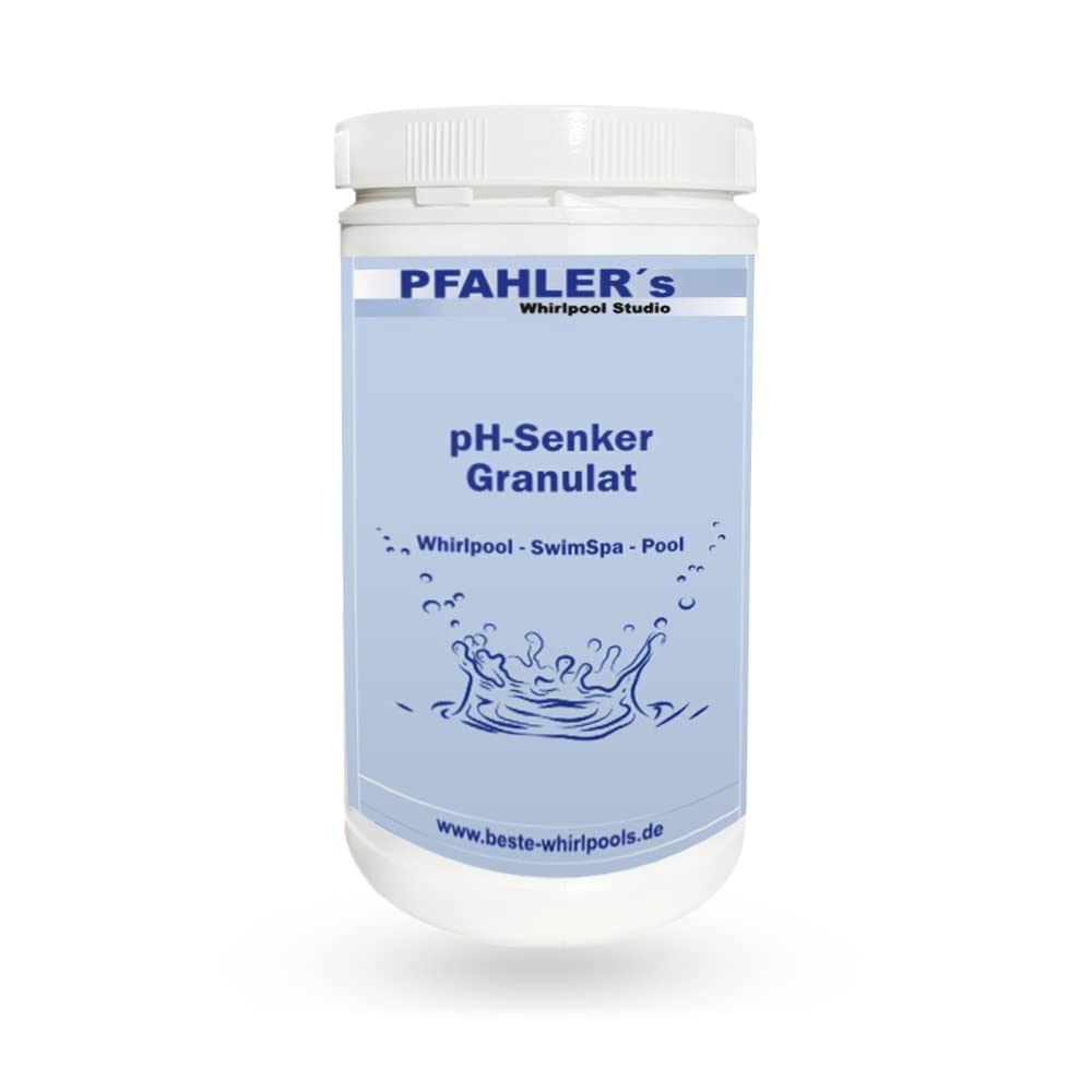 AquaFinesse Wasserpflege Set für Whirlpools, inkl. Calhypo-Chlor, pH Senker, pH Heber, Pooltester mit Testtabletten, FilterClean-Tabletten,Scum Bug absorbierender Schwamm