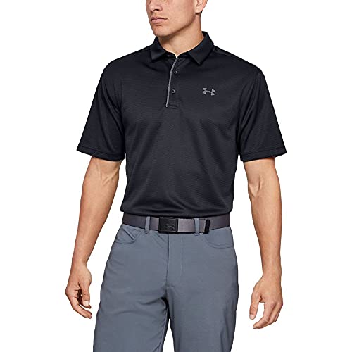 Image of Under Armour Men's Polyester Solid Tech Polo | T-Shirt | 1290140-001