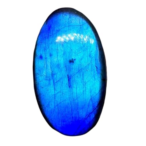 Labradorite naturelle ovale 39x22x7mm | Cabochon en vrac pour création de bijoux DIY