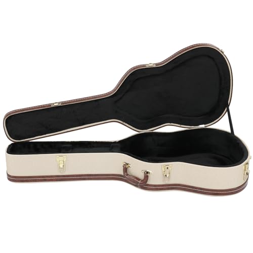 Ktaxon 41 Inch Acoustic Guitar Hard Case, Wood Classical Guitar Case Hard-Shell Gig Bag with Lock...