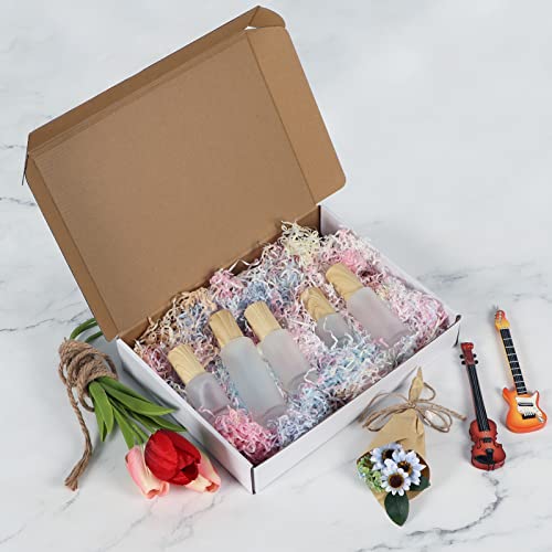 Image of HORLIMER 12x9x2 inches Shipping Boxes Set of 25, White Corrugated Cardboard Box Literature Mailer