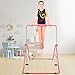 cdar Expandable Gymnastic Bar, Adjustable Height Gymnastic Horizontal Bars Pull Up Stand Station Junior Training Bar Children Folding Training Monkey Bar for Kids Home and Gym Center Use (150LBS)