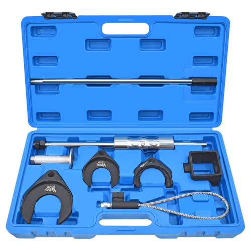 Clunk Noise Shifting From 1st To 2nd Gear - 2016-2017 Ford Fiesta 5 11 Piece Inner CV Axle Removal Tool, Heavy Duty Slide Hammer Puller Set, 63mm 48mm CV Joint Fork, Outer CV Joint Adapter and Steel Cable Adapter, Front Wheel Drive Axle Half Shaft Removal Tool Kit
