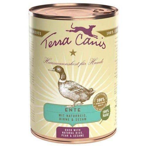 Produktbild von Terra Canis Classic Ente mit Naturreis, Roter Bete, Birne und Sesam - 6 x 400 g