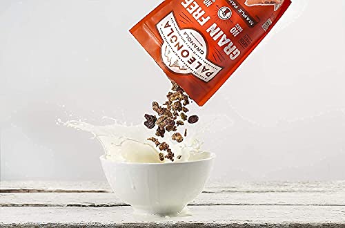 Paleonola – Grain Free Granola – Non-Gmo, Grain, Soy, Gluten, Dairy Free – Low Carb Protein Snack, Original, Apple Pie, Maple Pancake Variety, 3 Pack #TOP4