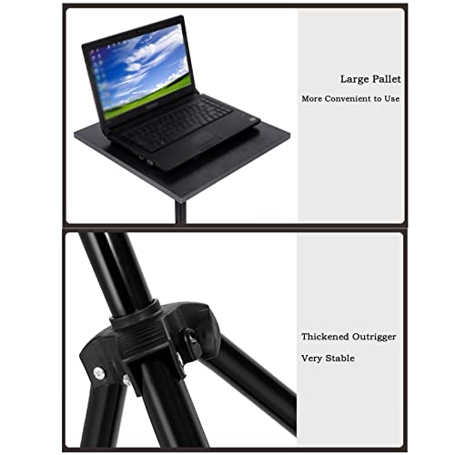 Soporte Universal para Proyector de Escritorio con Bandeja Utility para Cámaras, Monitores y Laptops, Acero miniatura 4