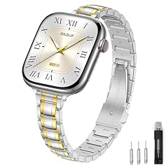 01-Silver with Gold-Three Chains Strap