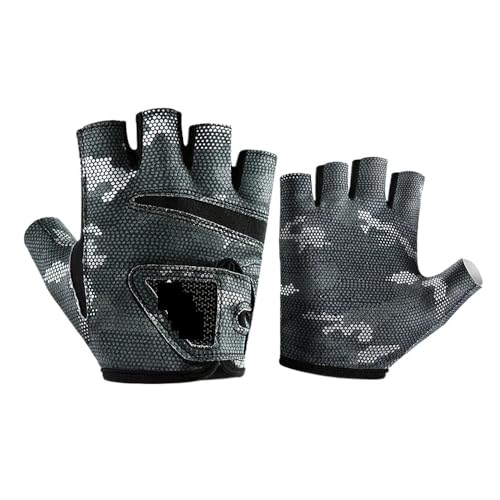 Gants de pêche sans doigts protection solaire pour kayak et paddle