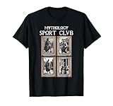 Griego Mitología Antiguo Dioses Deporte Club Vintage en escritura Griega Cool