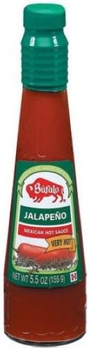 Bufalo Jalapeno Hot Sauce, 5.5 Ounce -- 24 per case.