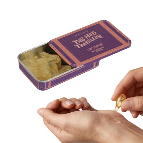 Image of Late Checkout Parfum Capsules | Chypre Fruity Fragrance | Long-Lasting 10+ Hours | Pineapple, Apple, Jasmine, Patchouli, Musk & Cedarwood | Travel & Pocket Friendly | Biodegradable