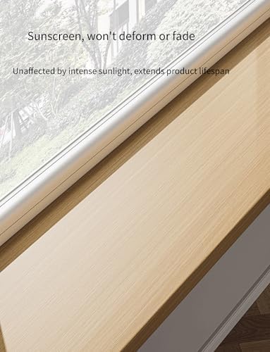 Self-Adhesive Bay Window Decor Sticker - Waterproof Peel & Stick Window Sill Cover Film, Customizable Size (40x500cm/15.6x195in) - Stylish Home Decoration, Color3
