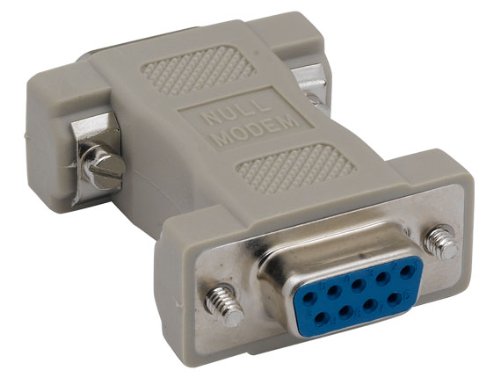 Adaptador de módem nulo DB9 a DB9 (FF)