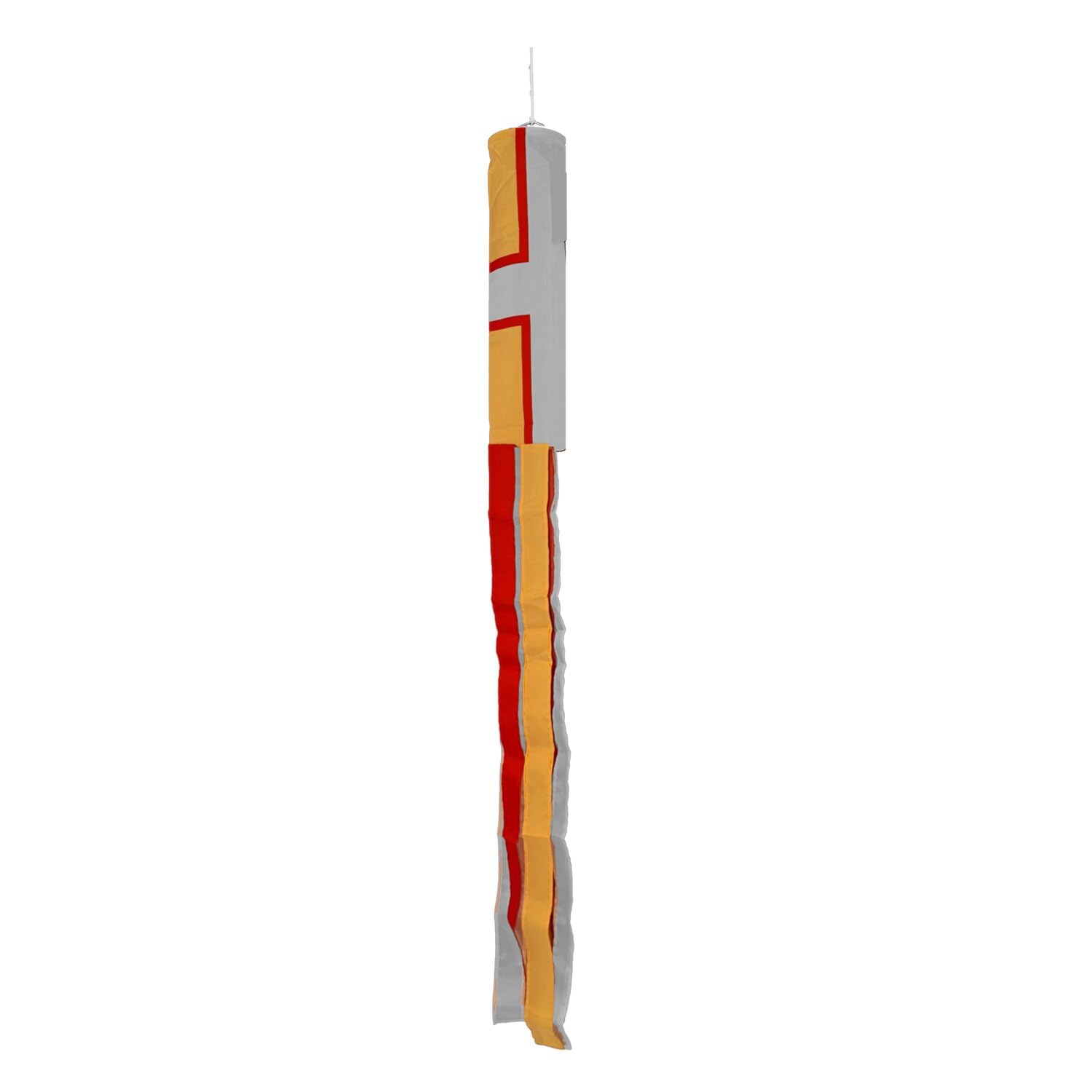 Flagtex Dorset Windsock 150cm x 30cm Premium Polyester Garden Wind Sock | Dorset County Flag Design Outdoor Pole Display for Home Garden Camping Events