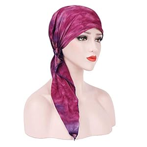 Amorar Moslim hoofddoek voor dames, katoen, bandana, tulband, chemotherapie, , pet, hijab, bonnet, hoofddoek, sjaal, hoed, hoofdbedekking, slaapmuts voor haarverlies, chemotherapie