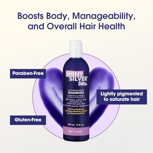 One 'N Only Shiny Silver Duo – Spray y Shampoo miniatura 5
