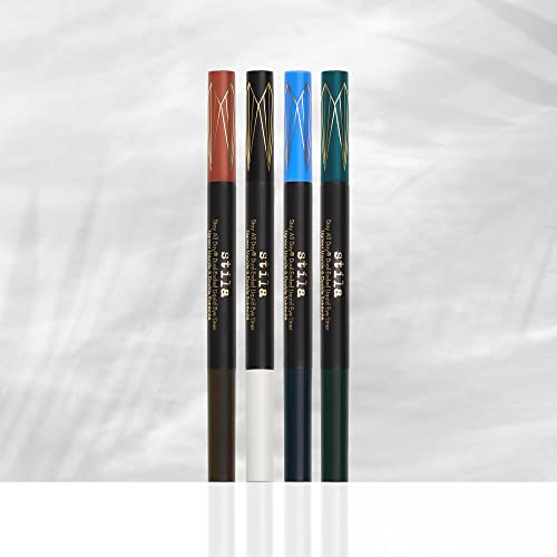 Stila All Day Dual-Ended Liquid Eye Liner, Easy To Use Eyeliner Pen, Smudge & Transfer Proof - Image 2