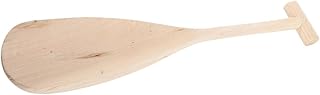 CLISPEED Boating Pulp Comfort Canoes Paddle Oar for Outdoor Sturdy Wooden Paddle Handheld Wooden Boat Men and Women Wooden Boat Paddles Handmade Wooden Oar Small Boats Paddle Boat Paddle