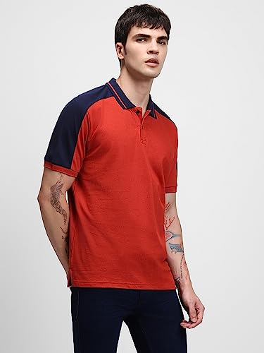 Image of Dennis Lingo Men's Cotton Solid Slim Fit T-Shirt