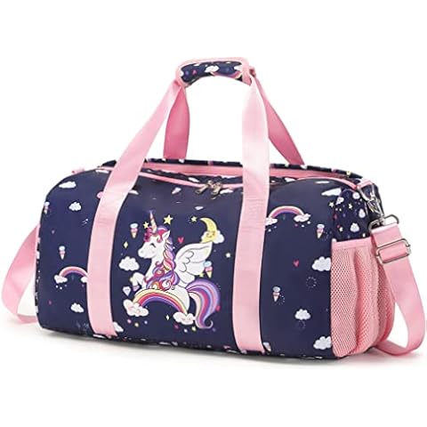 Reisetasche Kinder Sporttasche Kind Tanztasche Mädchen Weekend Bag Trainingstasche Cover