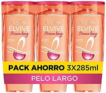 Elvive Dream Long – 3 Containers Reconstructive Shampoo 855 ml