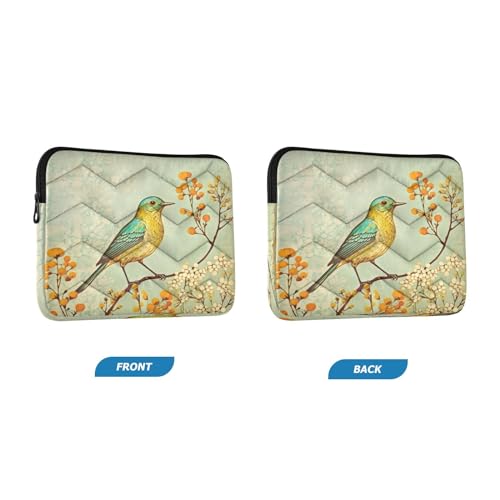 Funda para portátil diseño pintura de pájaro 13-14 pulgadas miniatura 2
