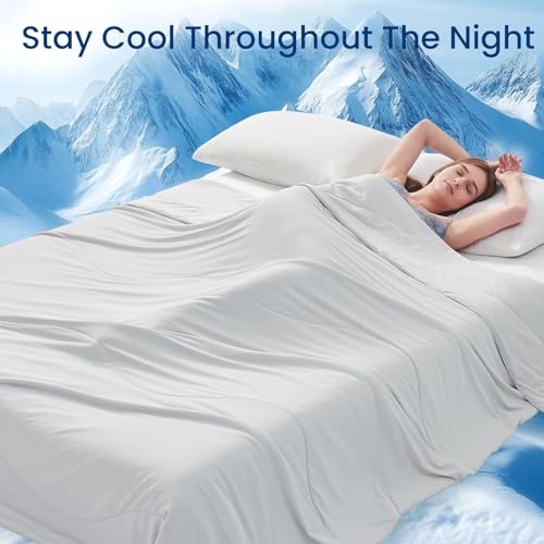 Image of Topcee Cooling Comforter Queen Size -Cooling Blanket for Hot Sleepers