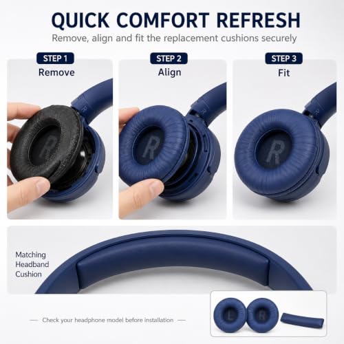 HEAVY DRIVER Store HEAVY DRIVER Replacement Earpads Compatible with - Image 7